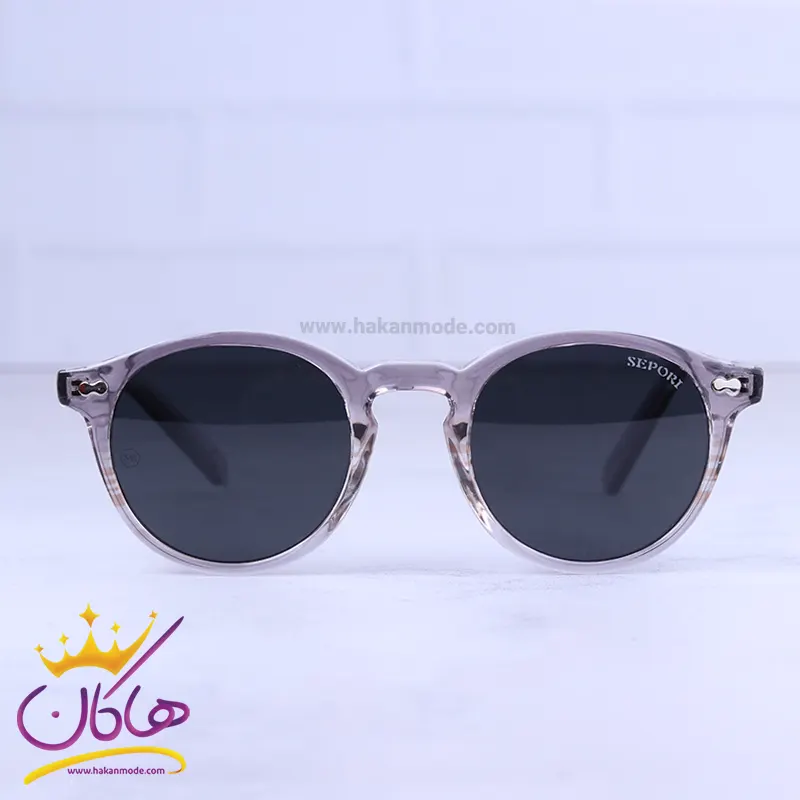 Sepori-sunglasses-code-0923.71.webp عینک آفتابی سپوری زنانه فریم خاکستری پلاریزه 0923/7 - Image 1