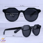 عینک آفتابی سپوری زنانه فریم گرد مشکی استیت 58884/1 - Image 2