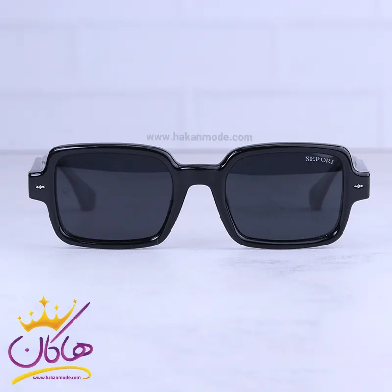 Sepori-sunglasses-code-58915.51.webp عینک آفتابی سپوری زنانه مشکی پلاریزه استات 58915/5 - Image 1