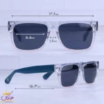 عینک آفتابی سپوری زنانه فریم مستطیل استات 58969/4 - Image 2
