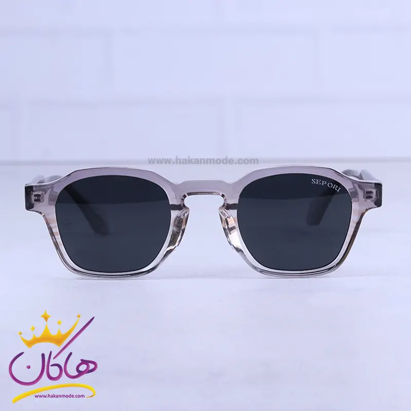 Sepori-sunglasses-code-58990.71.webp عینک آفتابی سپوری زنانه فریم خاکستری استیت 58990/7 - Image 1