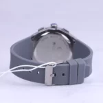 ساعت سولیدا مردانه بند رابر طوسی قاب نقره ای 4123/3 - Image 2