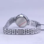 ساعت مچی سولیدا زنانه فلزی نقره ای قاب نگین دار 2129/1 - Image 3