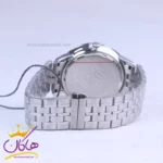 ساعت مچی سولیدا مردانه فلزی نقره ای صفحه سبز G2134/3 - Image 3