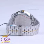 ساعت مچی سولیدا مردانه فلزی نقره ای طلایی G2134/7 - Image 3