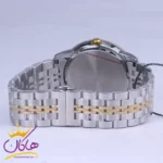 ساعت مچی سولیدا مردانه فلزی نقره ای طلایی G2135/7 - Image 3