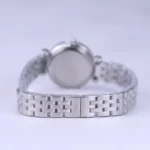 ساعت مچی سولیدا زنانه فلزی نقره ای قاب نگین دار 5123/1 - Image 3