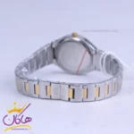ساعت مچی سولیدا زنانه فلزی نقره ای طلایی صفحه سبز 5124/8 - Image 3