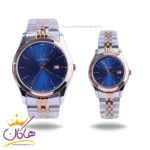 ساعت ست عقربه ای سولیدا استیل صفحه آبی 2136