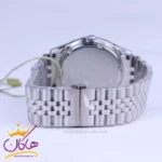ساعت مچی سولیدا ست بند استیل نقره ای صفحه سفید 2136 - Image 4