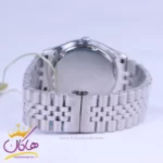 ساعت مچی سولیدا ست بند استیل نقره ای صفحه آبی 2136 - Image 6