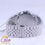 ساعت ست عقربه ای سولیدا استیل نقره ای صفحه سبز 2136 - Image 7
