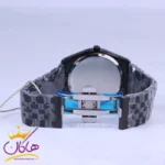 ساعت مچی عقربه ای سولیدا ست بند استیل مشکی 2140 - Image 3