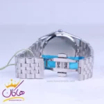 ساعت ست سولیدا استیل نقره ای صفحه آبی 2140 - Image 6