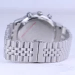 ساعت مچی سولیدا مردانه فلزی نقره ای صفحه مشکی G2141/2 - Image 3