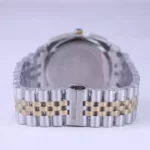 ساعت مچی سولیدا مردانه فلزی قاب مربع نقره ای طلایی G 6113/9 - Image 3