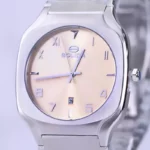 ساعت مچی سولیدا مردانه فلزی صفحه مربع طلایی G 6123/1 - Image 2