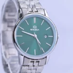 ساعت مچی سولیدا زنانه فلزی نقره ای صفحه سبز L2134/3 - Image 2