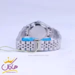 ساعت مچی سولیدا ست بند استیل نقره ای صفحه سفید 2136 - Image 7