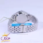 ساعت مچی سولیدا ست بند استیل نقره ای صفحه آبی 2136 - Image 4