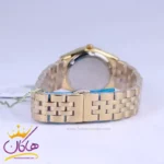 ساعت مچی سولیدا زنانه بند استیل طلایی صفحه سفید 2140 - Image 3