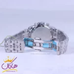 ساعت ست سولیدا عقربه ای استیل نقره ای صفحه مشکی 2143 - Image 7
