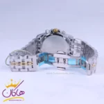 ساعت مچی سولیدا ست بند استیل نقره ای طلایی صفحه سبز 2143 - Image 3