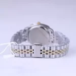 ساعت مچی سولیدا زنانه فلزی قاب مربع نقره ای طلایی L 6113/9 - Image 3