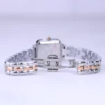 ساعت مچی سولیدا زنانه فلزی نقره ای رزگلد قاب مربع L 6114/11 - Image 3