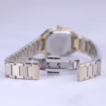 ساعت مچی سولیدا زنانه فلزی طلایی صفحه مربع سبز L 6123/6 - Image 2