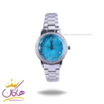 ساعت مچی سولیدا زنانه استیل نقره ای صفحه آبی S 4132/2