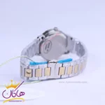 ساعت مچی سولیدا زنانه استیل نقره ای طلایی صفحه سبز S4132/7 - Image 2