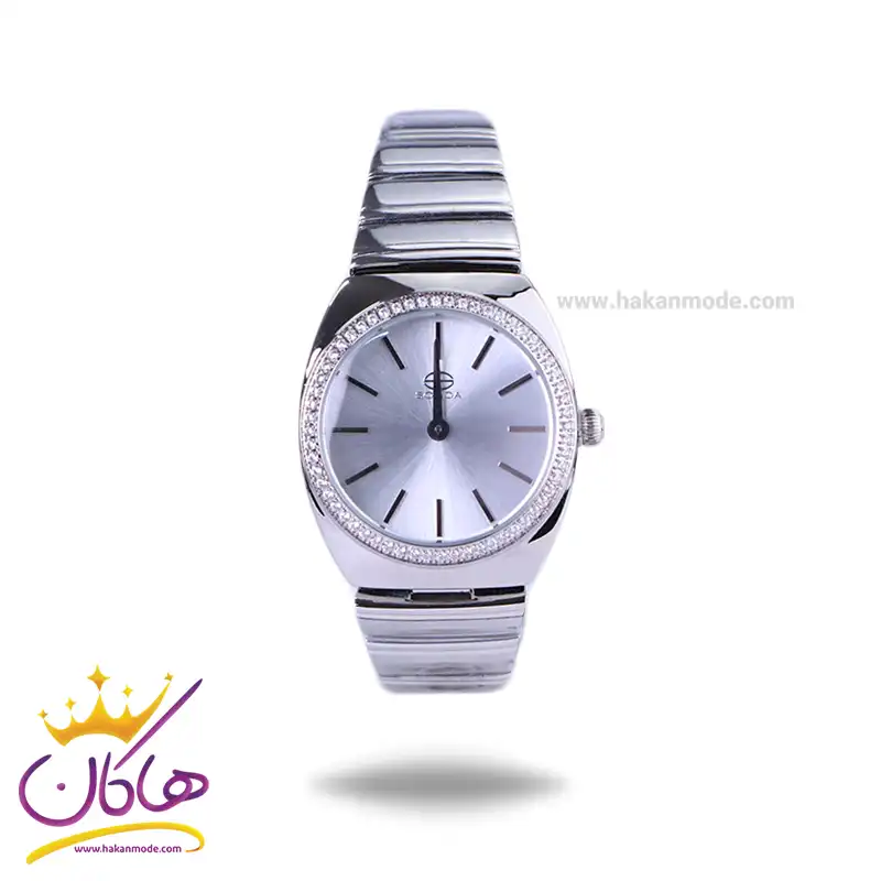 Solida-watch-code-S-4137.11.webp ساعت مچی عقربه ای سولیدا زنانه استیل تمام نقره ای S4137/1 - Image 1