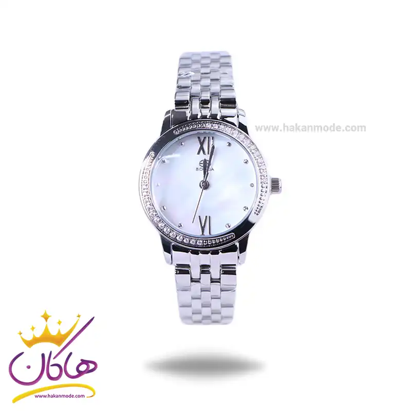 Solida-watch-code-S-4139.11.webp ساعت مچی سولیدا زنانه استیل نقره ای صفحه صدفی S4139/1 - Image 1