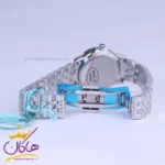 ساعت سولیدا زنانه استیل نقره ای صفحه مشکی S4139/3 - Image 3