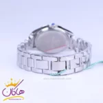 ساعت عقربه ای سولیدا زنانه بند استیل نقره ای صفحه سبز S4141/2 - Image 2