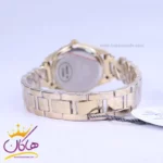 ساعت عقربه ای سولیدا زنانه استیل طلایی نگین دار S4141/4 - Image 2