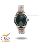 ساعت عقربه ای سولیدا زنانه استیل طلایی صفحه سبز S4141/5