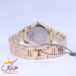 ساعت عقربه ای سولیدا زنانه استیل طلایی صفحه سبز S4141/5 - Image 2