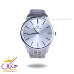 ساعت مچی عقربه ای سولیدا مردانه فلزی نقره ای G2134/1