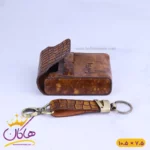 ست کیف سیگار چرم و فندک و جاکلیدی 8828/3 - Image 4