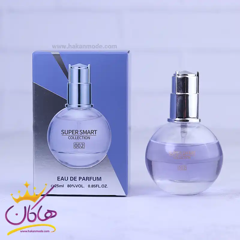 Super-smart-perfume-25ml-code-0021.webp ادکلن سوپر اسمارت زنانه 002 اکلت لانوین 25 میل - Image 1