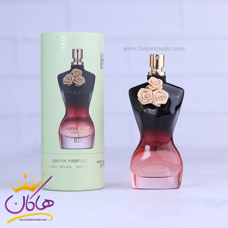 Super-smart-perfume-25ml-code-0371.webp ادکلن جیبی سوپر اسمارت زنانه 037 ژان پل گوتیه له بل له 25 میل - Image 1