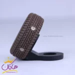 ساعت رومیزی تی انجین قهوه ای - Image 2