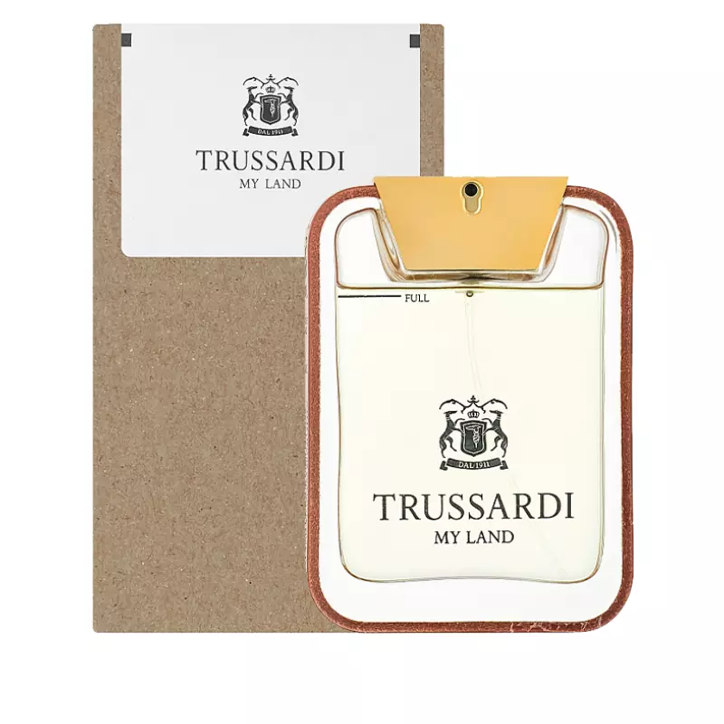 TRUSSARDI-Perfume-My-Land2-1.webp عطر ادکلن تروساردی مای لند مردانه ادوتویلت - Image 1
