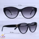 عینک آفتابی تیفانی زنانه فریم مشکی گربه ای TF 2244/1 - Image 2
