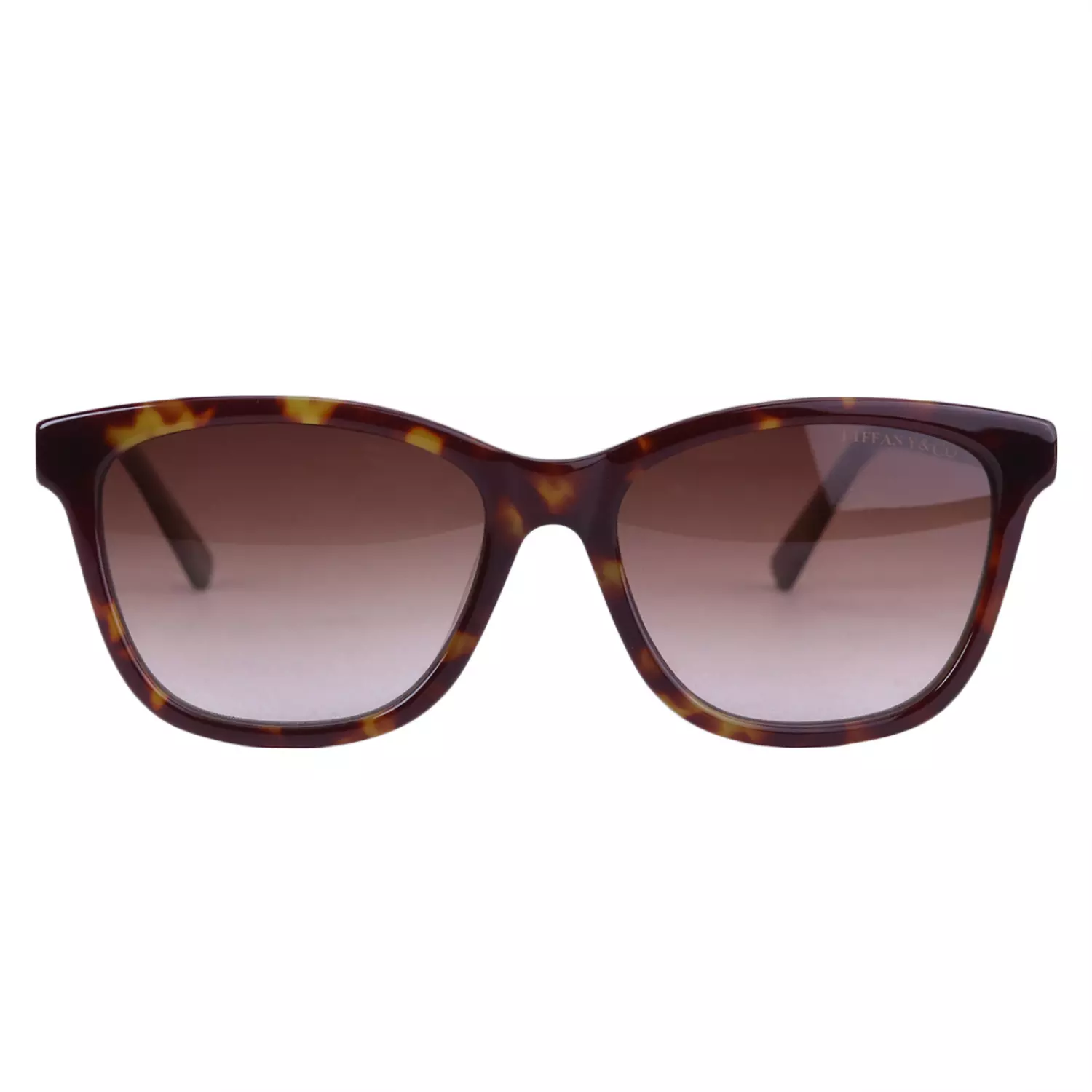 TiffanyCo-Sunglasses-Code-TF2285.31.webp عینک آفتابی زنانه تیفانی فریم مربع هاوانا TF2285/3 - Image 1