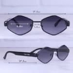 عینک فشن تام فورد چندضلعی مشکی A 3092/1 - Image 2