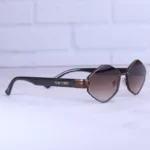 عینک آفتابی فشن تام فورد چندضلعی قهوه ای A 3092/2 - Image 3