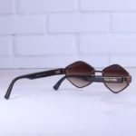 عینک آفتابی فشن تام فورد چندضلعی قهوه ای A 3092/2 - Image 4